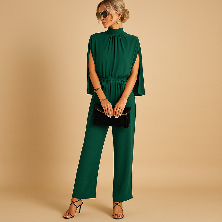 Breezy Summer Jumpsuit with Adjustable Straps for Women | Hazel 1