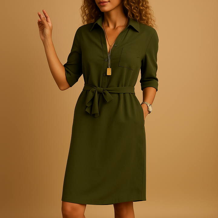 Celeste | Elegant Midi Dress for Women 2