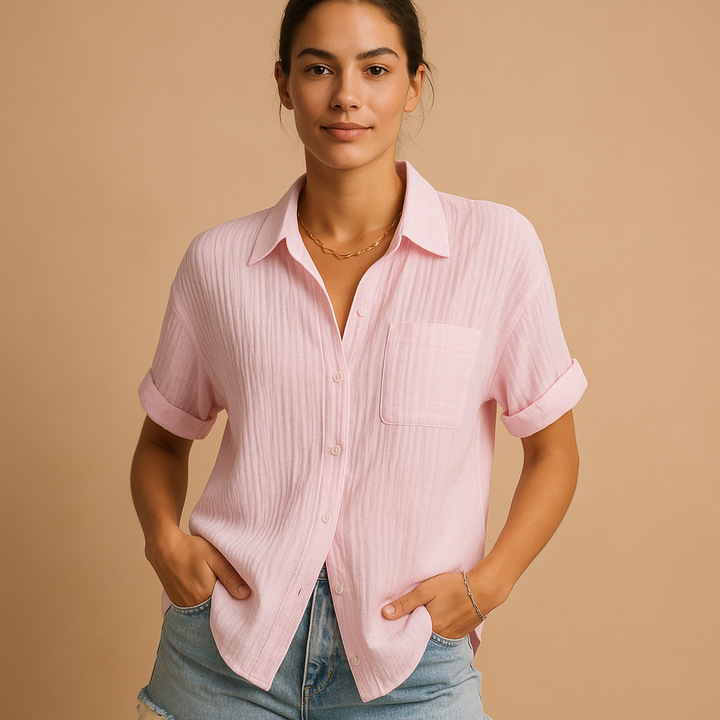 Charlotte | Women's Casual Short Sleeve Polo Shirt 4