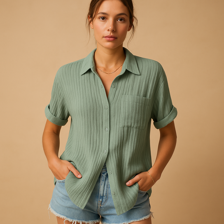 Charlotte | Women's Casual Short Sleeve Polo Shirt 5