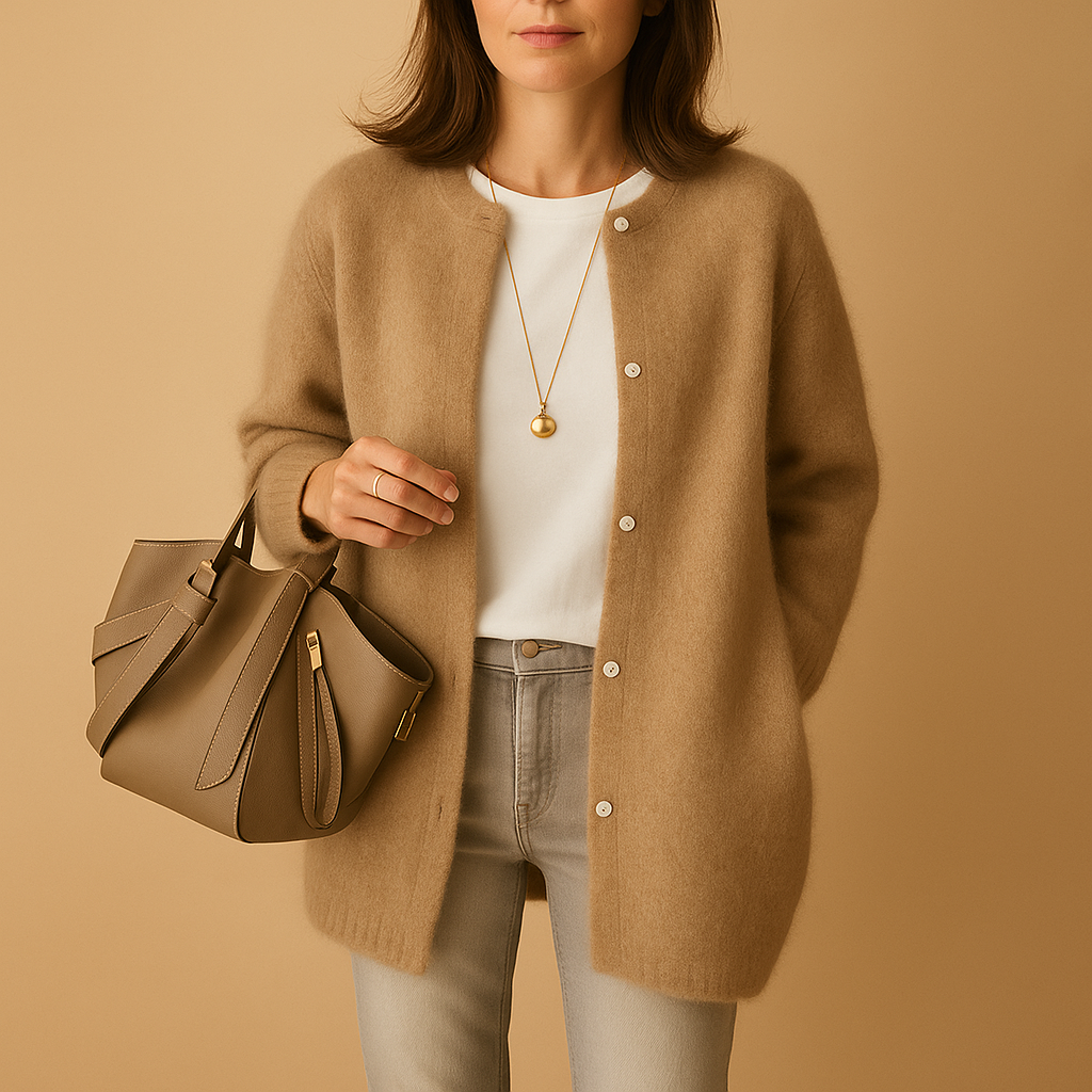 Grace | Women's Buttoned Knit Cardigan 0