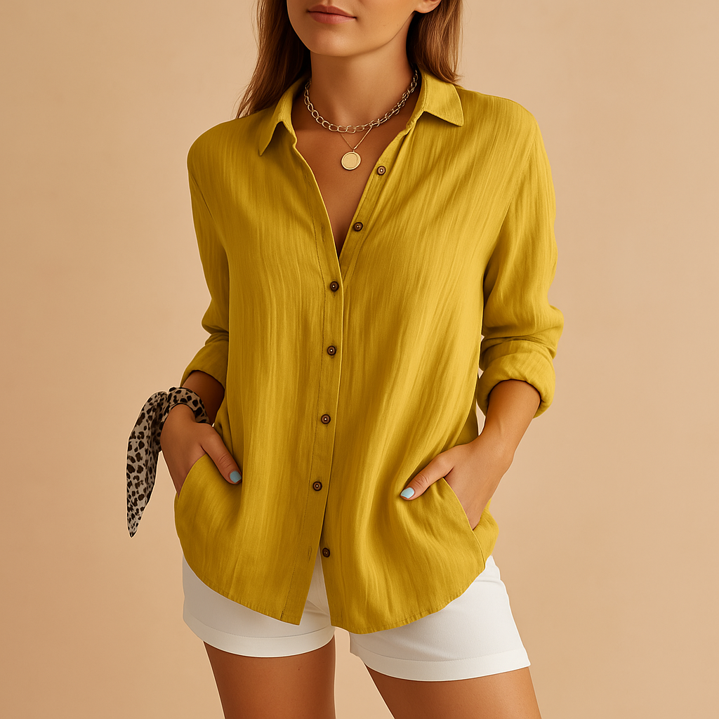 Hazel | Women's Airy Lightweight Blouse 7