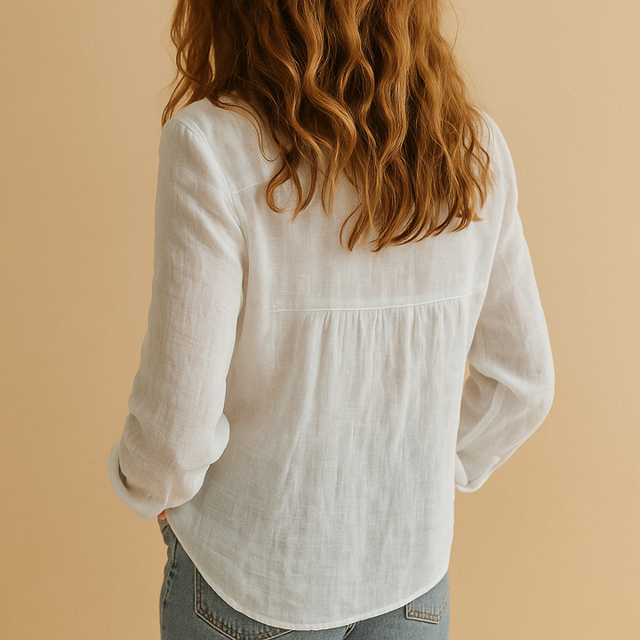 Hazel | Women's Loose-Fit Casual Blouse in Soft Breathable Fabric 3