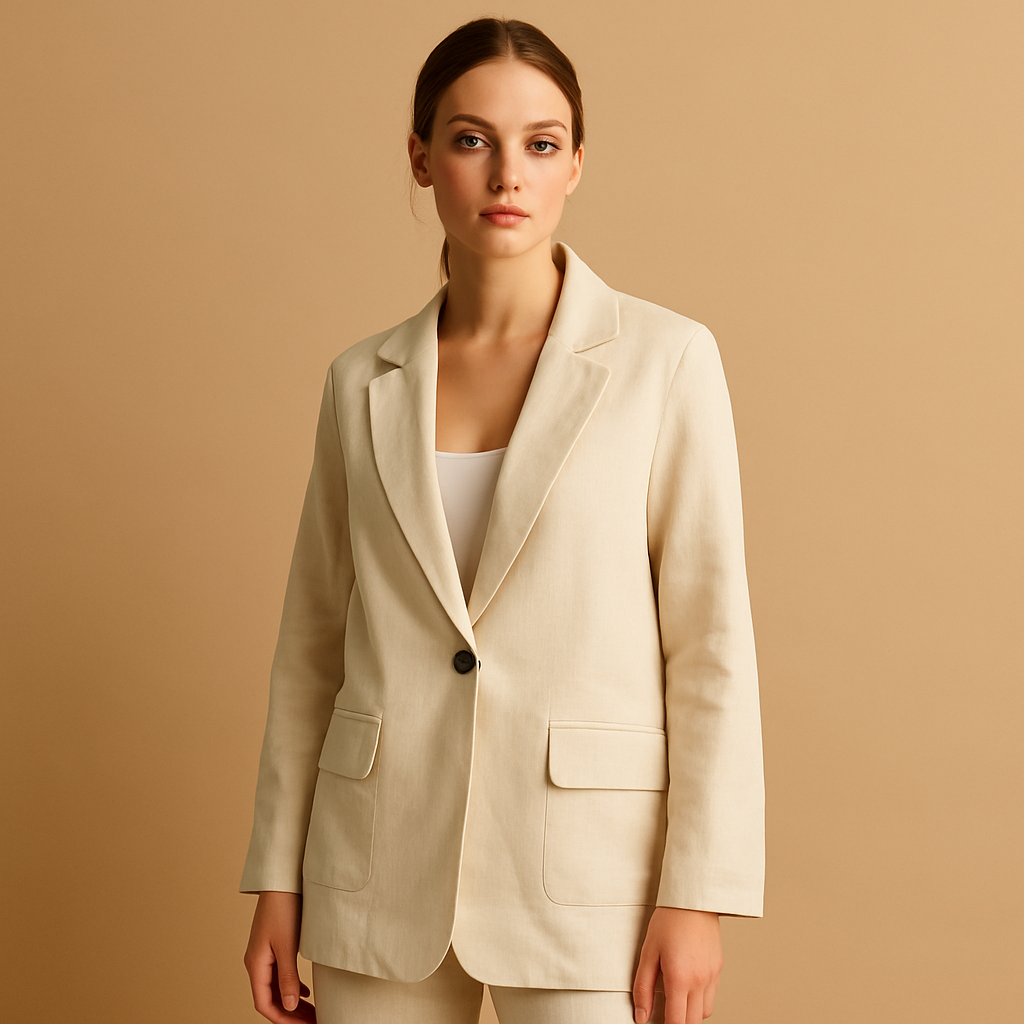 Ivy | Women's Casual Blazer with Long Sleeves 0