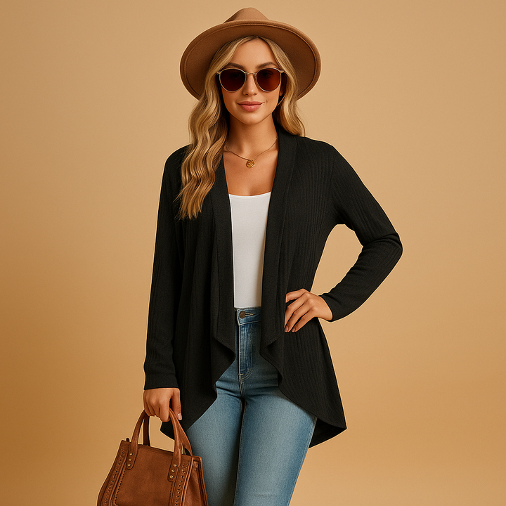 Maisie | Elegant Long Knitted Cardigan for Women 4