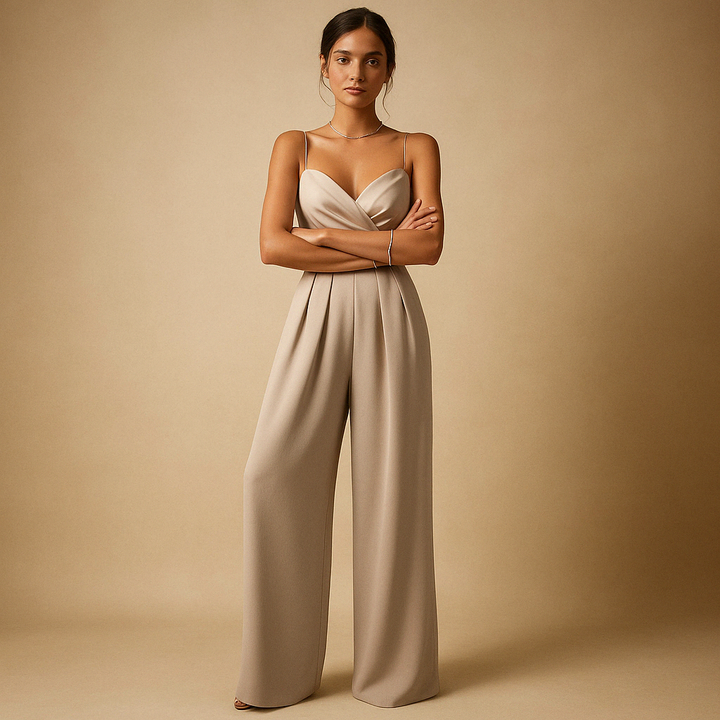 Milou | Women's Summer Jumpsuit with Adjustable Straps 4