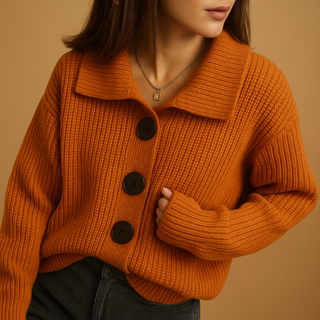 Pia | Women's Elegant Cotton Cardigan 0