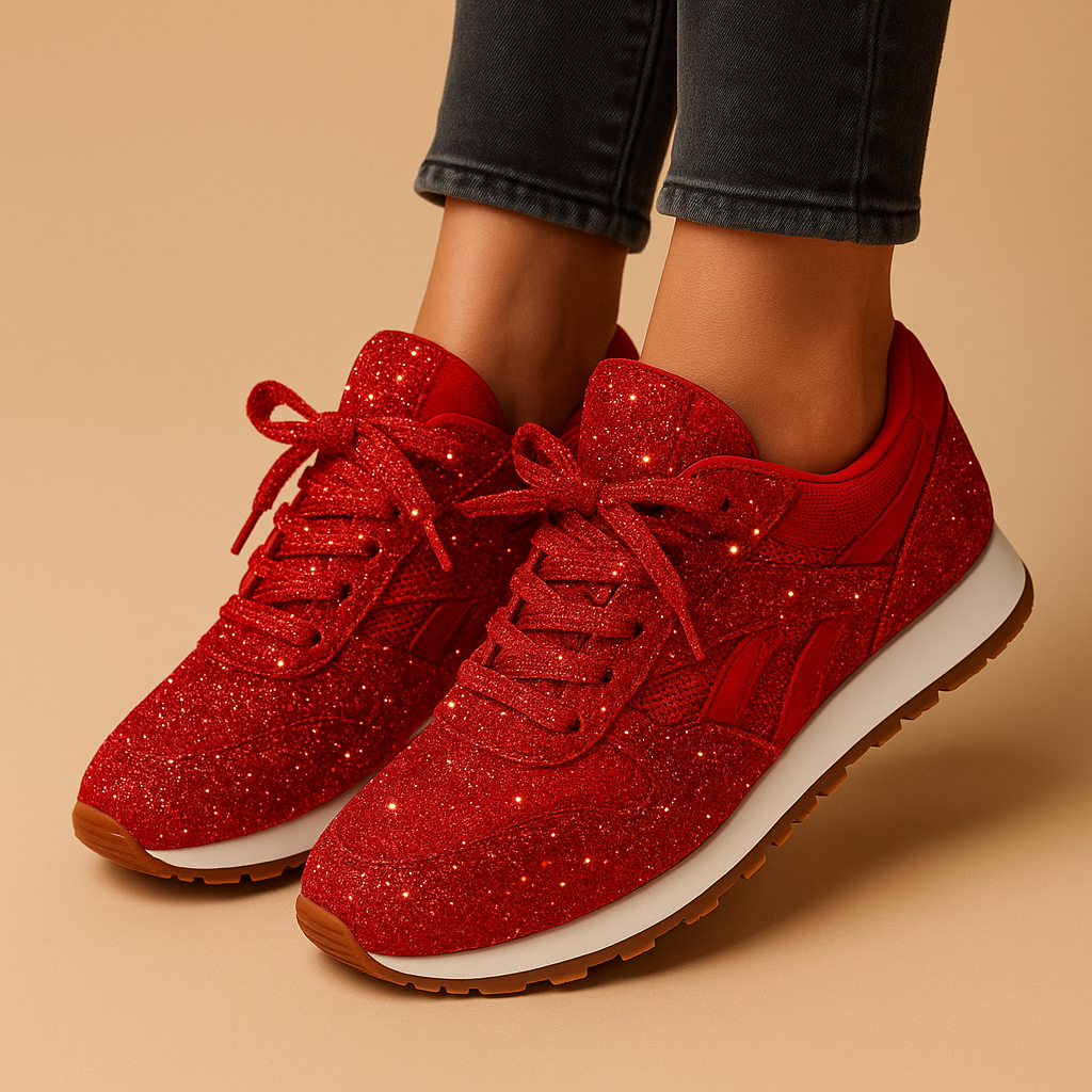 Sophia | Women's Glitter Sneakers with Sequins 3