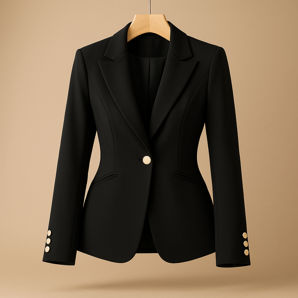 Tessa | Women's Slim Fit Blazer with Classic Lapel Collar 1